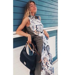 $798 Tory Burch Margaret silk floral dress